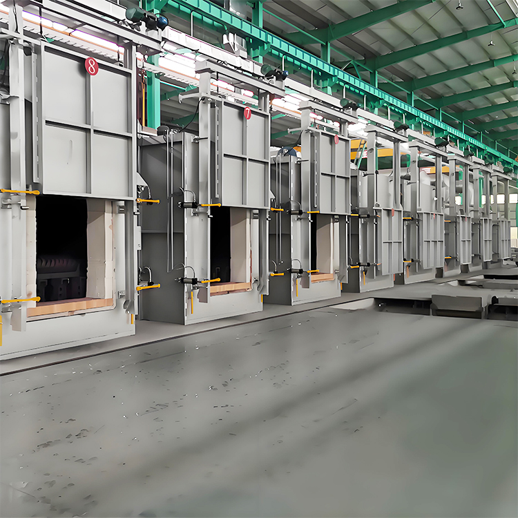 箱式炉群调质正火回火热处理生产线