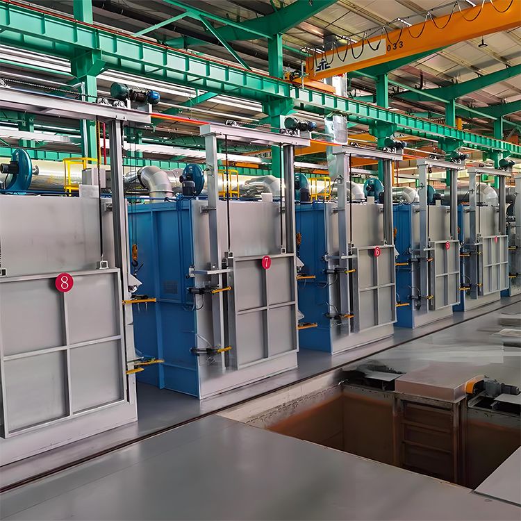 箱式炉群调质线