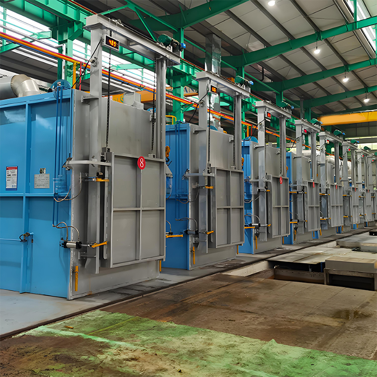 箱式炉群调质线