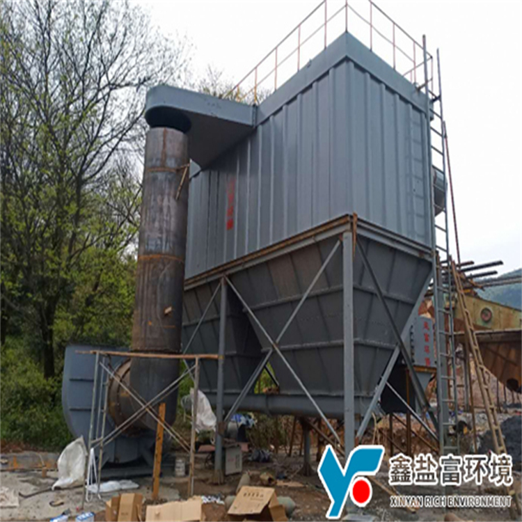 无动力选粉机砂石料分选现场