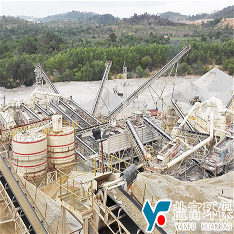 印度尼西亚骨料制砂生产线现场