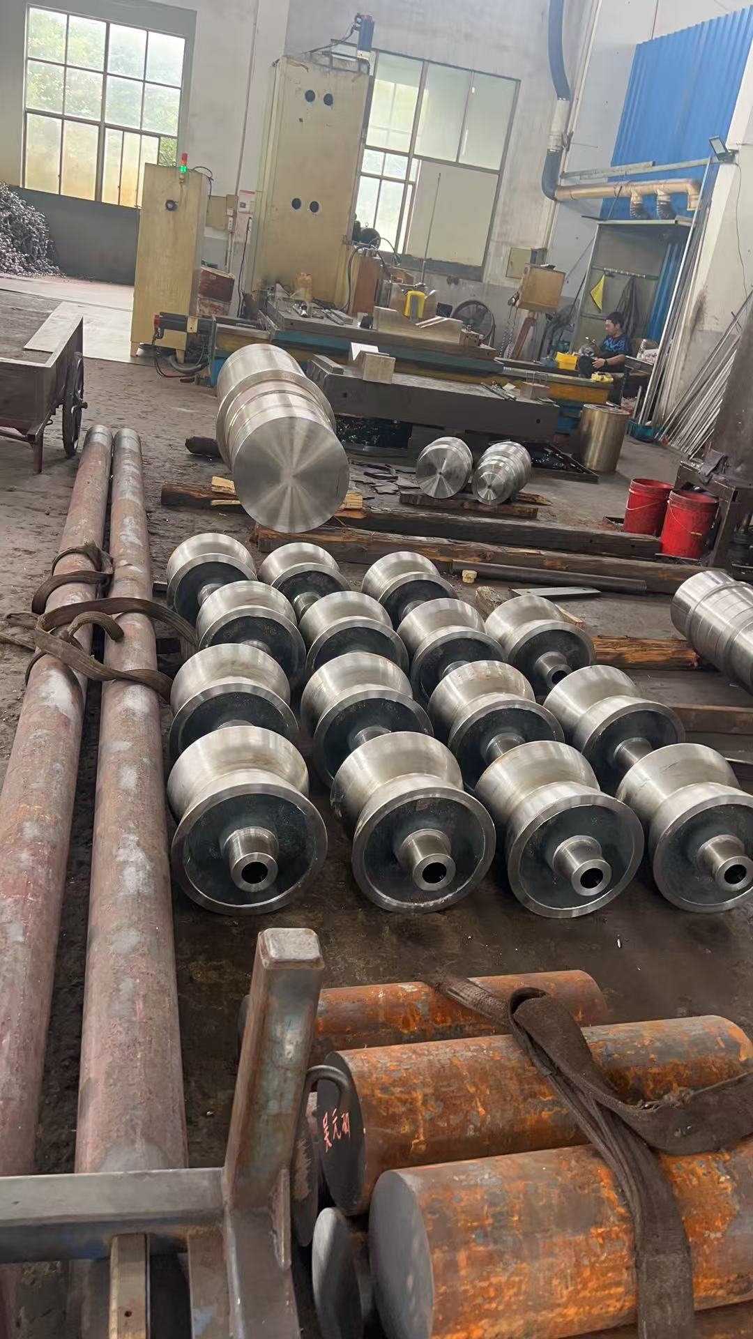 钢厂辊轴 耐高压高温 定制化轧钢生产线辊轴