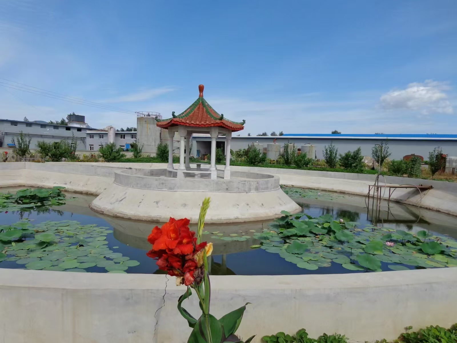 厂房一角