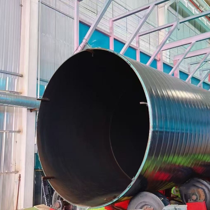 3PE防腐螺旋钢管 大型工程专用 耐酸碱抗腐蚀 支持定制
