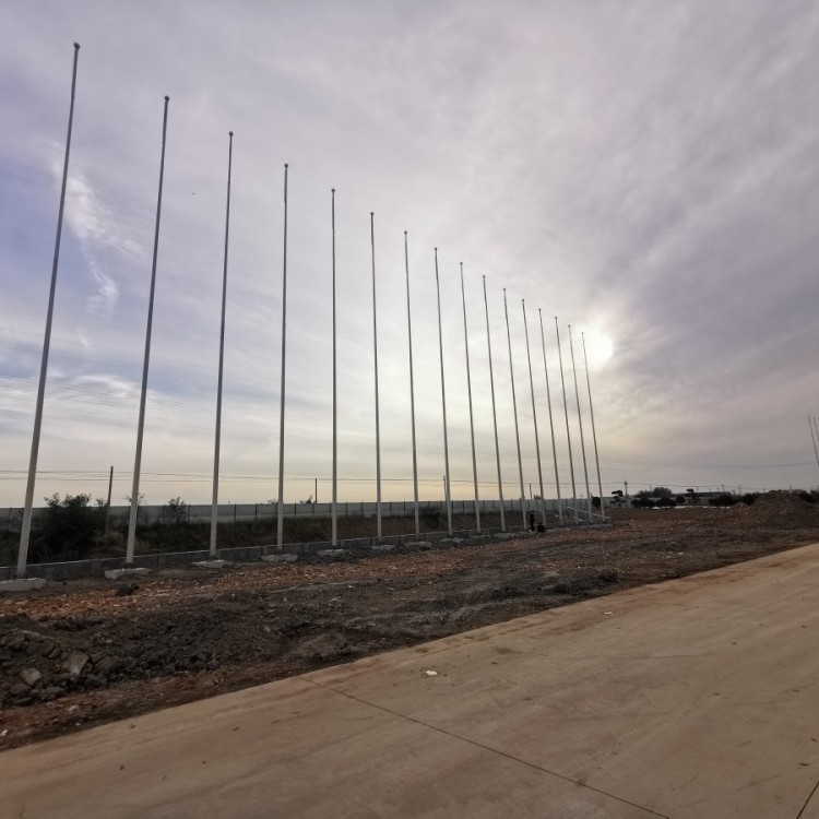 苏州市幼儿园旗杆苏州不锈钢锥形旗杆304旗杆201旗杆