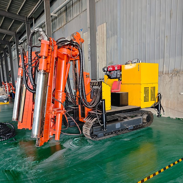 液压水磨钻车