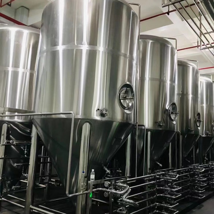 自动化精酿啤酒设备厂家啤酒厂5000吨大型啤酒设备