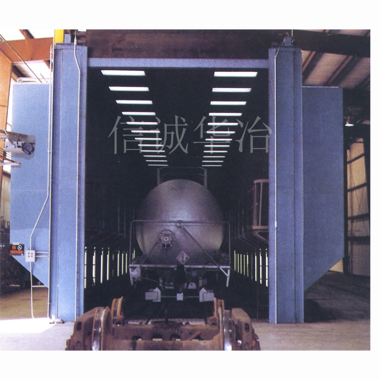 机车车体抛丸机