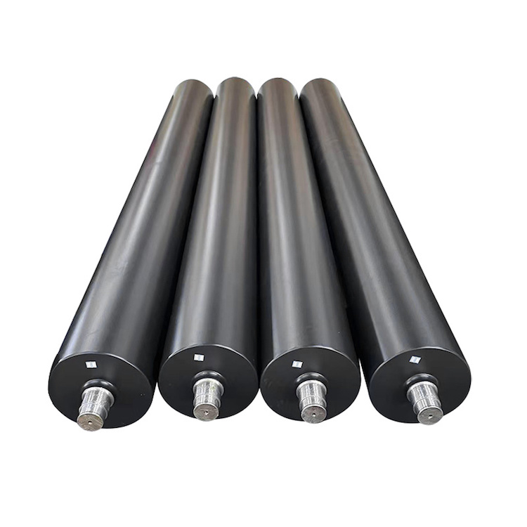 银星带式压榨机压滤机胶辊 污泥脱水环保设备辊筒