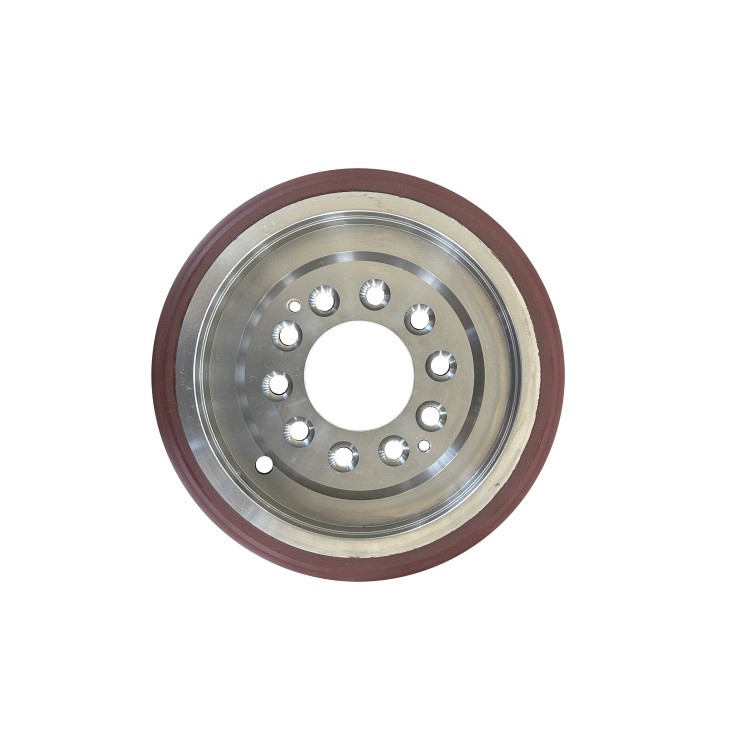 银星矿山重型单轨吊驱动轮 耐磨聚氨酯轮