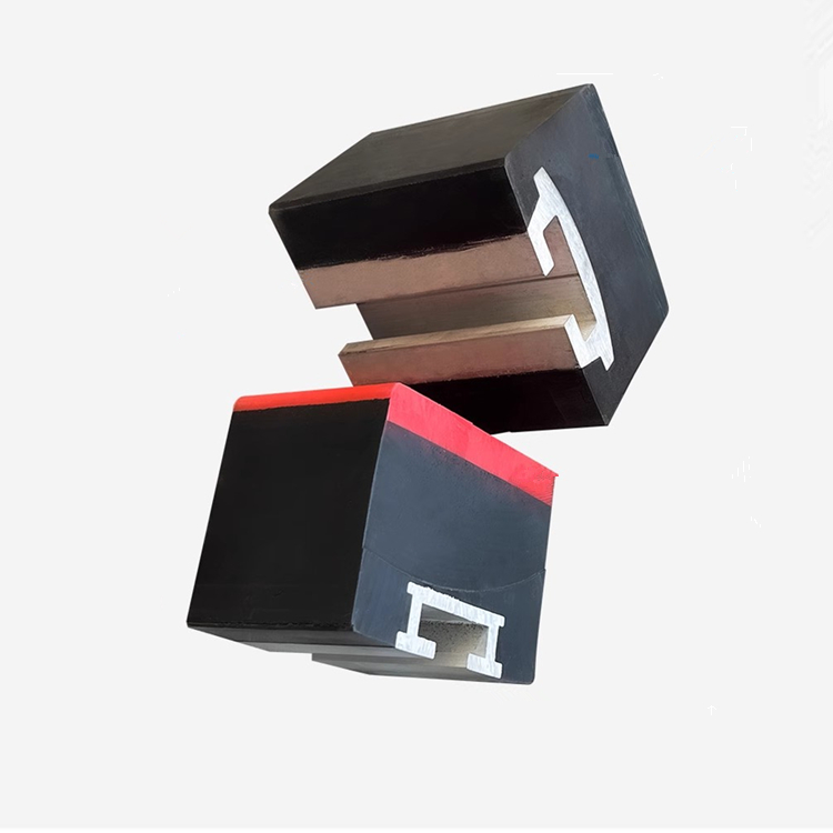 矿用缓冲条 1200mm美奂定制 输送机落料口减震橡胶滑条