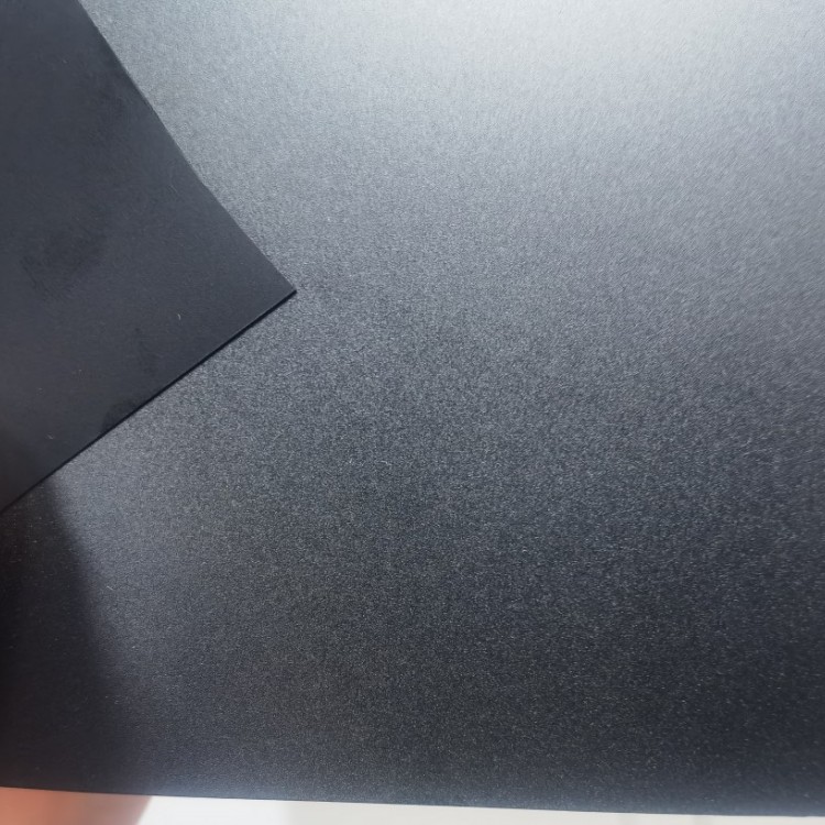 黑色PC 0.25黑色细砂PC黑色磨砂PC哑光黑色PC雾面