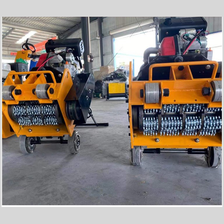 沥青路面养护施工手推铣刨机 改造翻新城镇道路用凿毛机