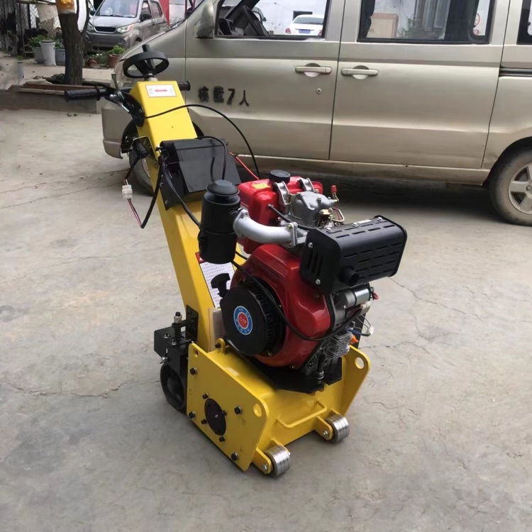 大马力路面铣刨机 小型剔凿拉毛一体机 恒全机械