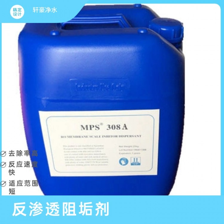 反渗透阻垢剂 高效阻垢降低运行压力 RO膜系统专用