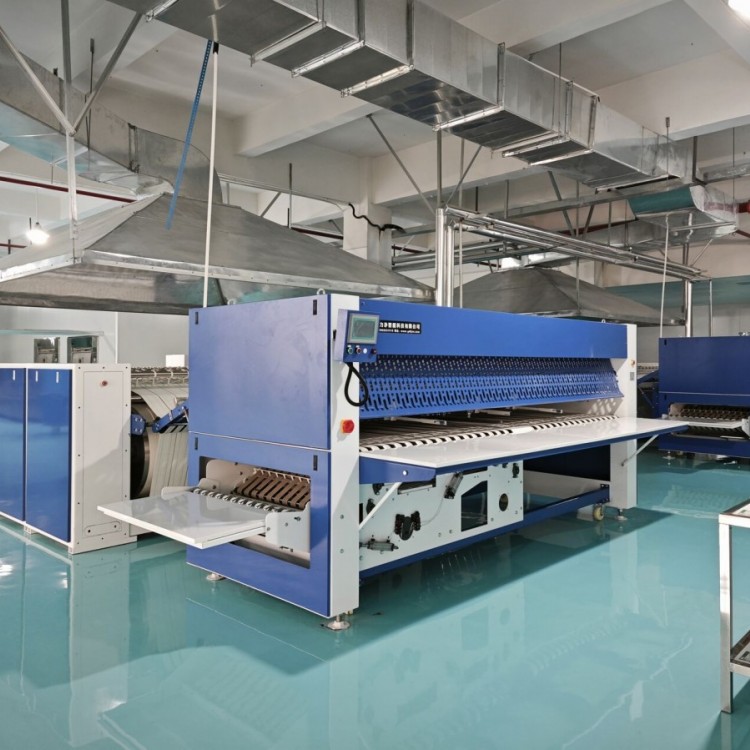 GZLIJING 武汉 大型酒店洗衣房自动毛巾折叠机设备