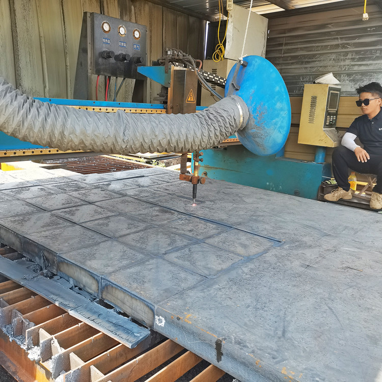 Q235B碳钢板Q355B中厚板材切割激光下料