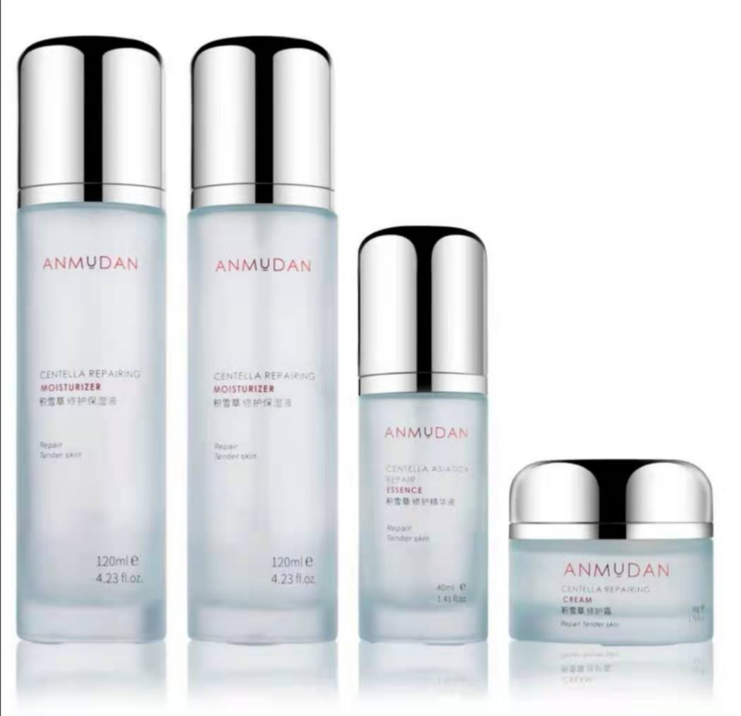 化妆品玻璃包装瓶烤漆烫金厂家