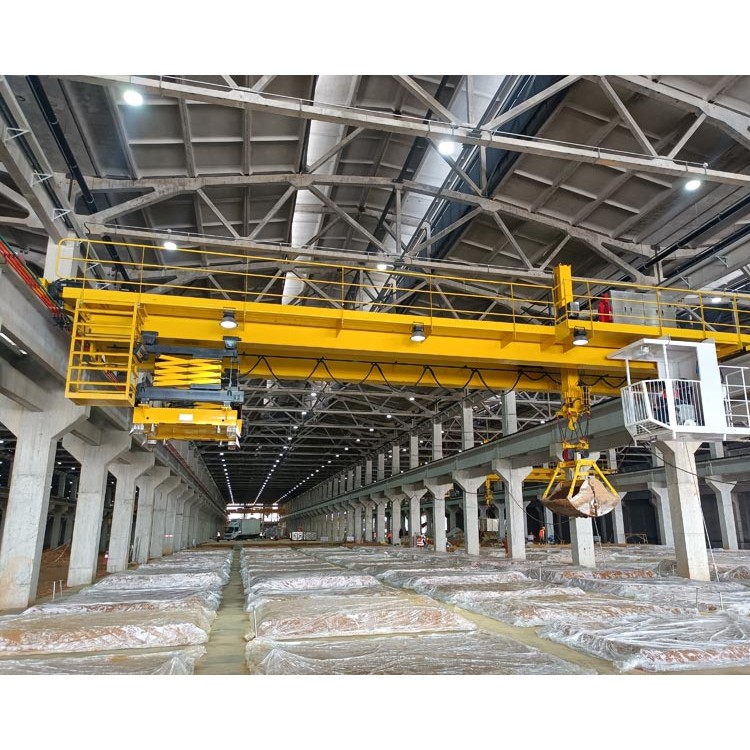 智能全自动抓斗起重机