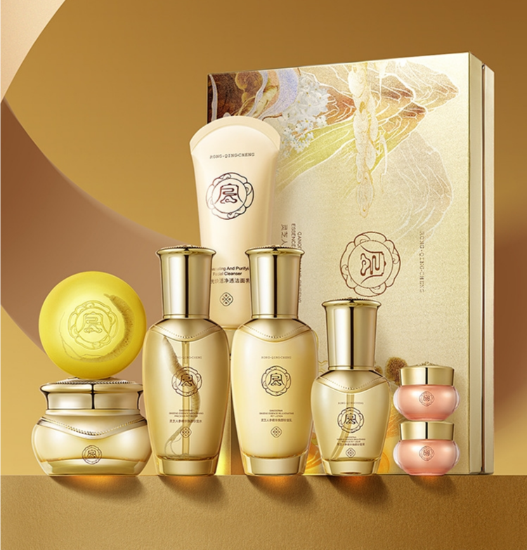 烤漆化妆品套装瓶加工厂家