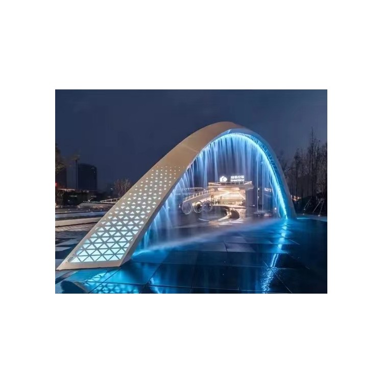金属廊架雕塑