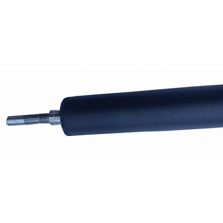 950mm橡胶皮辊生产厂家输送用防跑偏缓冲橡胶滚轮规格型号