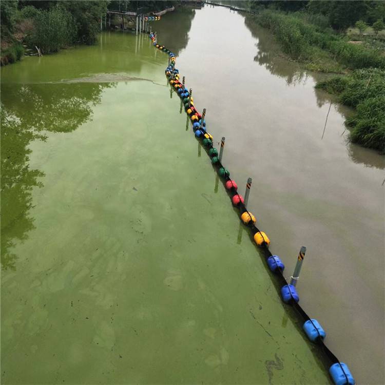 河道生态治理橡胶浮体式防水防污屏