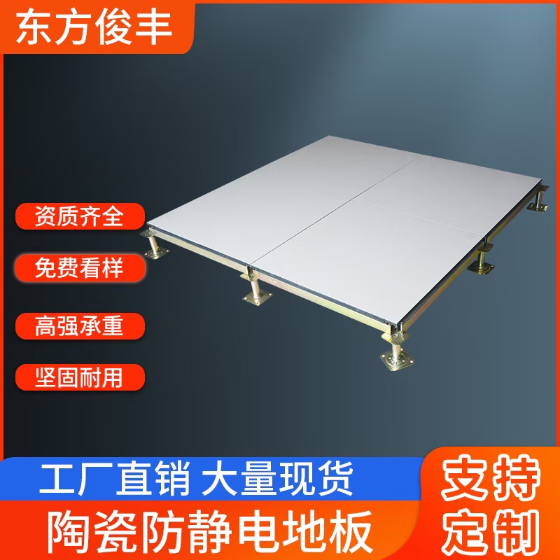 Anti-static ceramic floor