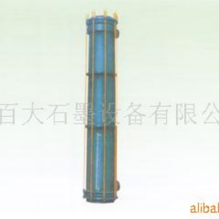 圆块孔式石墨冷却器