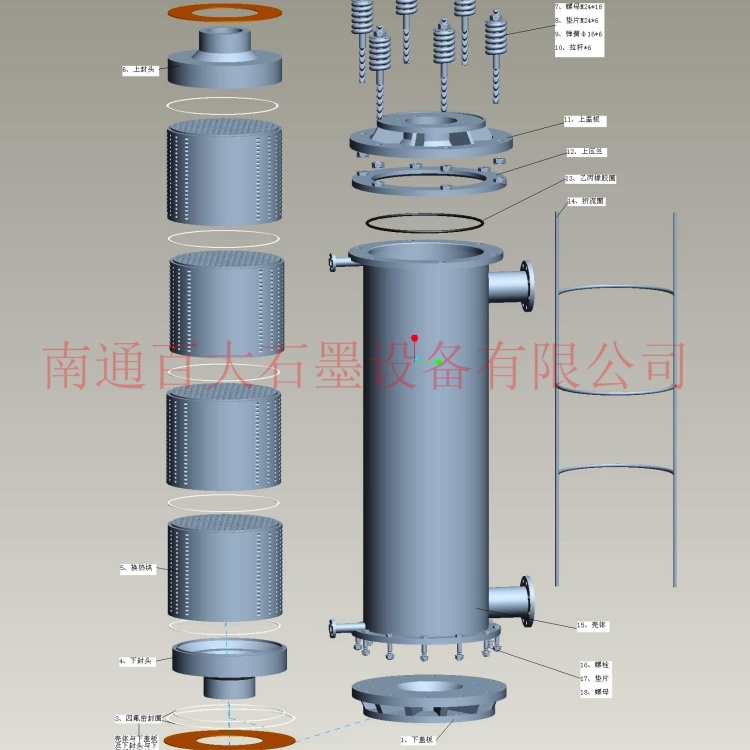 ykc型零件图/装配图