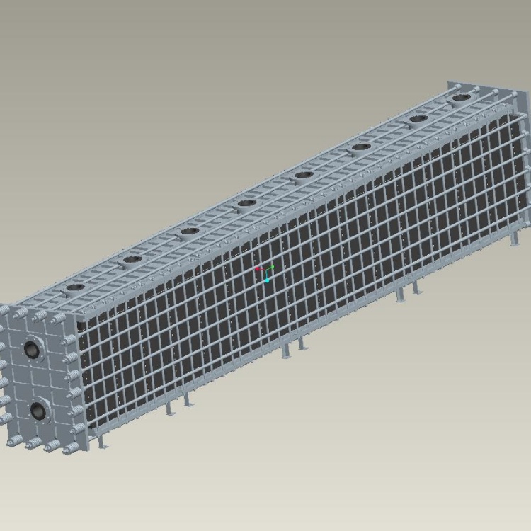 JK矩形块孔式石墨换热器