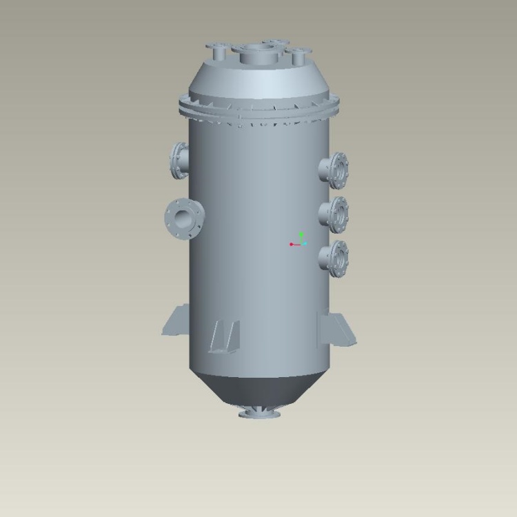 蒸发罐总装配图
