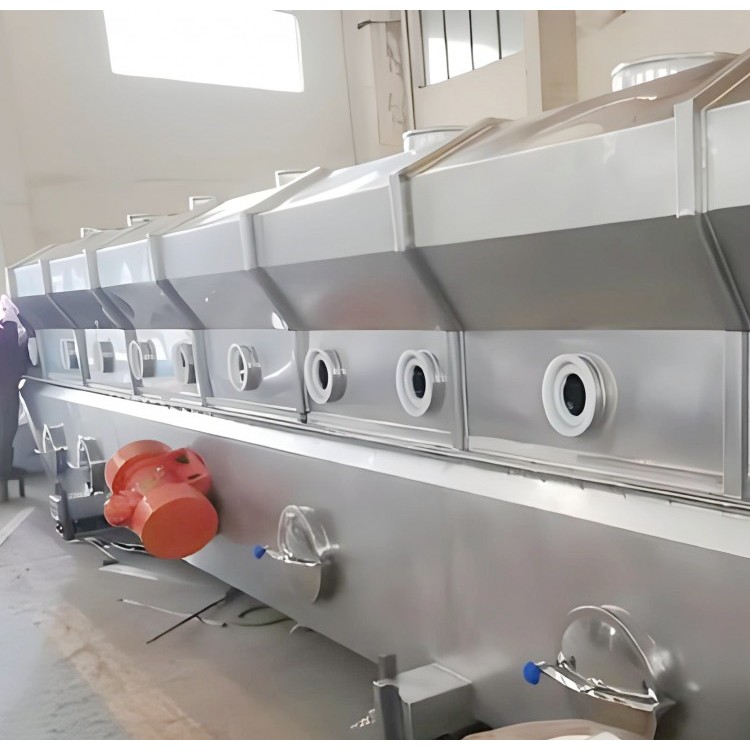 振动流化床 对物料表面损伤小，可用于易碎物料的干燥