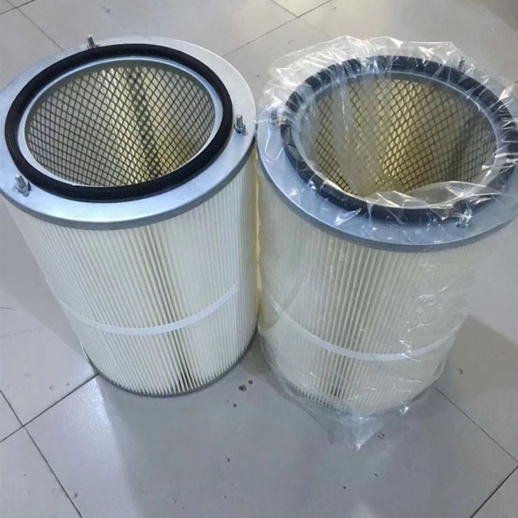 锂电粉末真空上料机除尘滤芯 防静电除尘滤筒