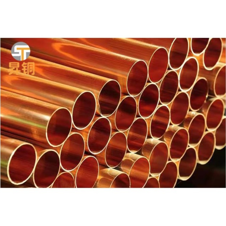 TP2紫铜管 无氧酸洗铜管 制冷铜管道 给水管管材