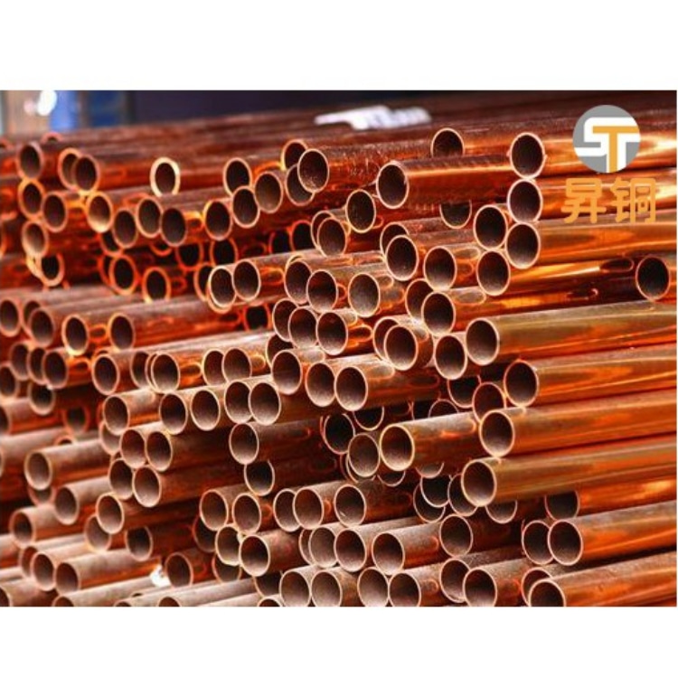 浙江包塑铜管厂家 无氧脱脂铜管 自来水管道直销