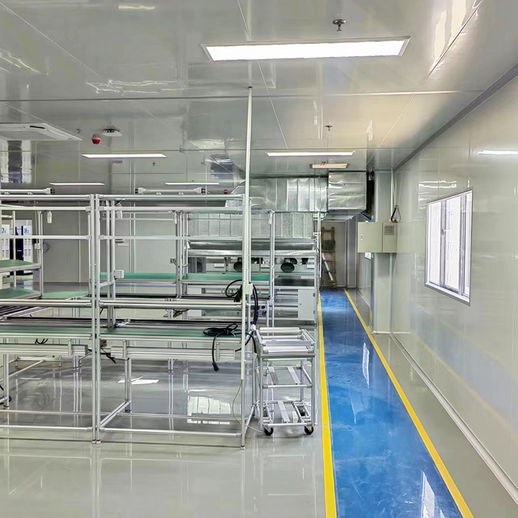 无尘室内安装布线施工图