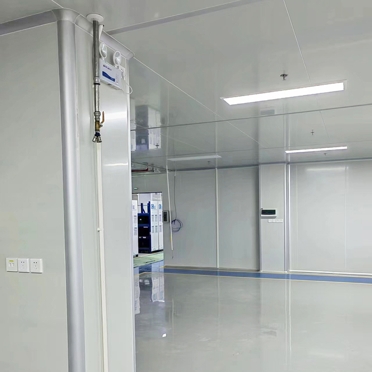 无尘室内安装布线施工图