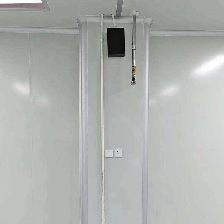 无尘室内安装布线施工图