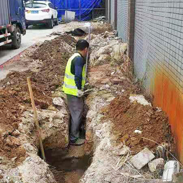 防静电接地施工开挖