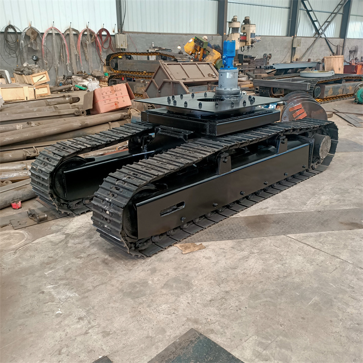 钢制履带底盘总成 适应吨位全 加遥控行走功能