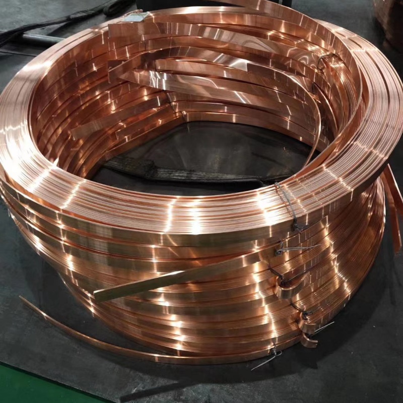 配电柜接线紫铜排 高导电 T2 无氧铜连接排