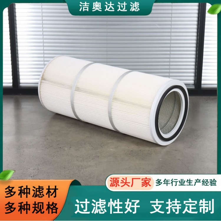 粉末除尘滤筒抛丸机除尘滤芯