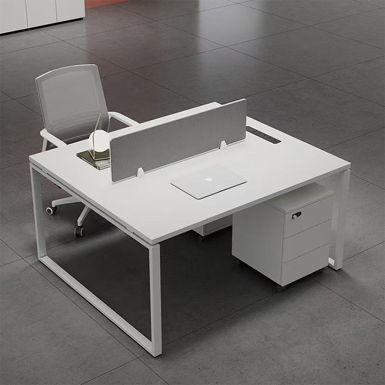 现代简约风格职员办公桌椅组合