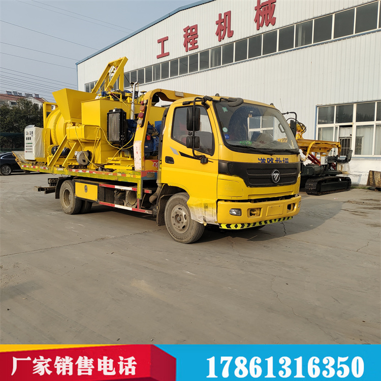 车载式沥青搅拌机出口1.5方小型沥青拌和机铣刨料加热设备