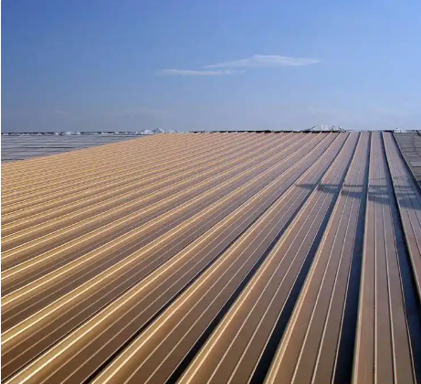 铝镁锰合金屋面板 PVDF氟碳漆 直立锁边铝镁锰板