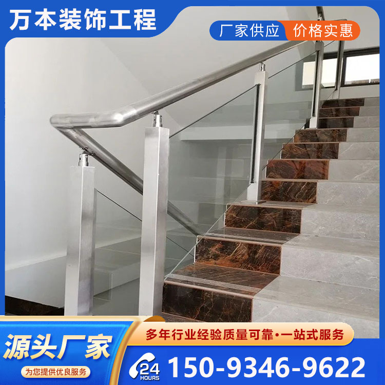 钢化玻璃栏杆厂家 精心设计 加工定制