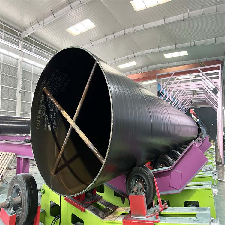 3PE防腐钢管燃气工程L245防腐钢管三层pe防腐管道