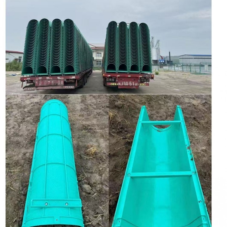 告别反复维修玻璃钢水渠耐用更省心 一渠安装多年使用