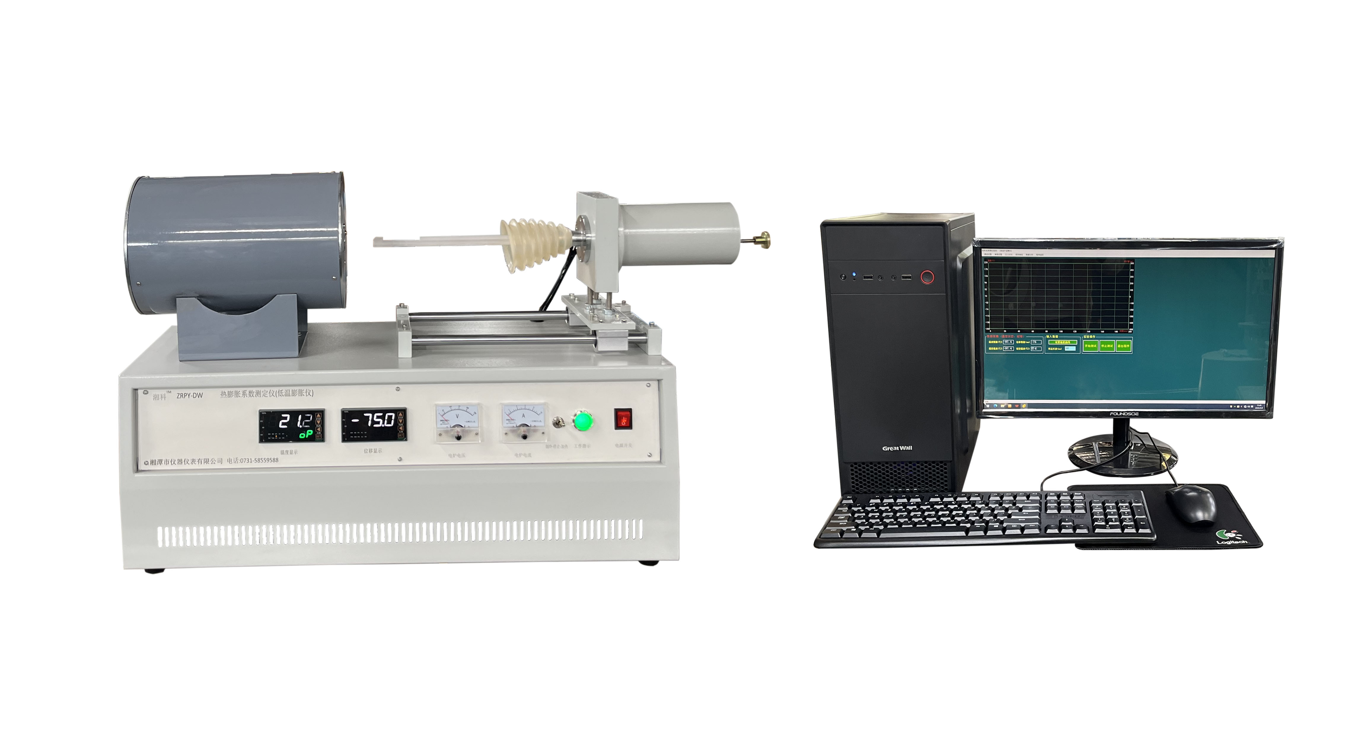 ZRPY-DW低温热膨胀系数仪，线性膨胀仪